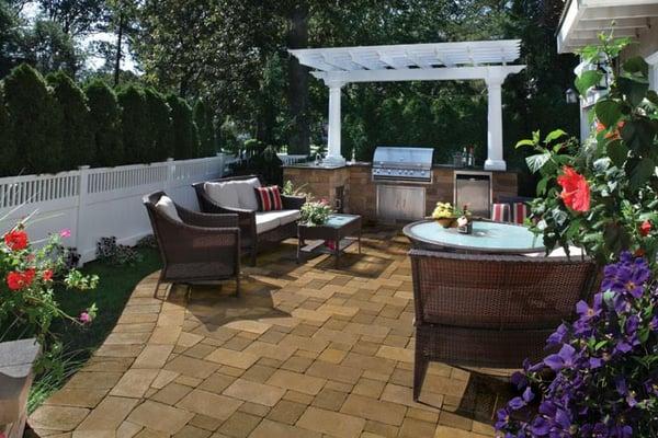 Cambridge Paver patio