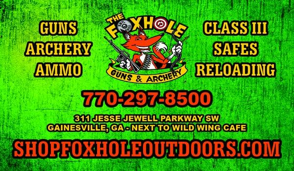 Foxhole Guns & Archery