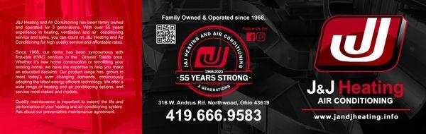 J and J Heating and Air Conditioning