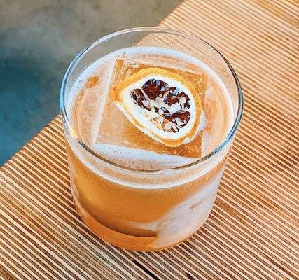 High design cocktail creation using soulful and artisanal products