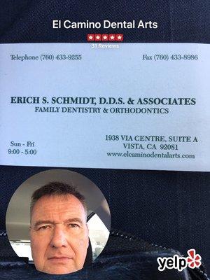 Dr Schmidt is a veteran and military friendly dentist. He is a veteran himself. Best dentist I have had in years.