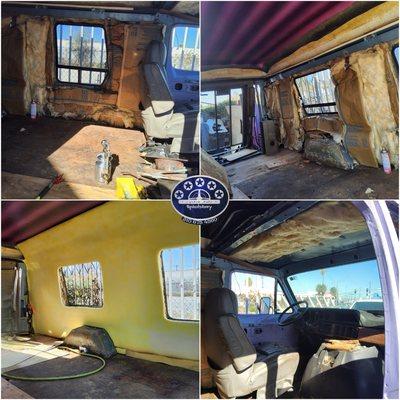 (Before) Dodge Van Full Custom Interior