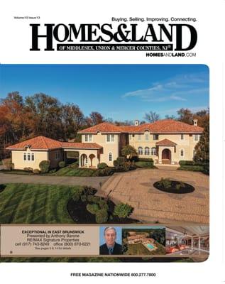 Volume 10 Issue 13 Front Cover. Maximize your exposure and satisfy your clients using Homes and Land's Integrated Marketing Services.