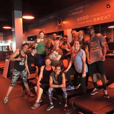 Come meet your Orangetheory Fitness Oak Park team! Ayesha, Duane, Derek, Cecilia, Monica, Amy, Kevin, Kelita, And Jenny!!