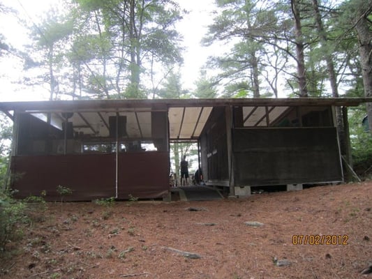 The family campsite.