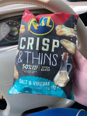 Never seen these. My daughter is a salt & vinegar chips fan, so I got these for her. Now what can I bribe her with to earn them??? ;)