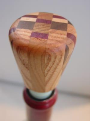 Wine stopper by Iowa City artist, Paul Maxwell