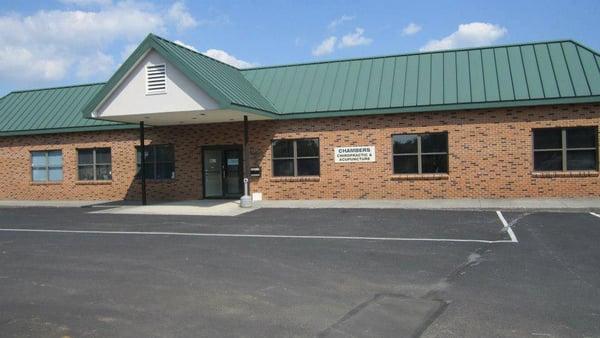 This is our office building. We are the door on the left and the office on the right side of the foyer.