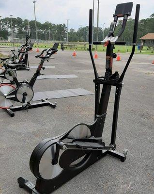 Keiser M3i Spin and M5 Ellipticals