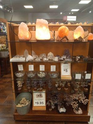 They have a lot of  beautiful crystals as well