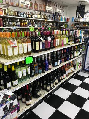 Wine section