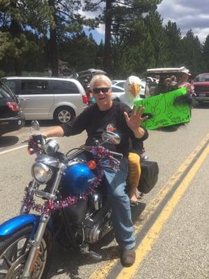 Eagle's Nest taking part in our 4th of July parade!