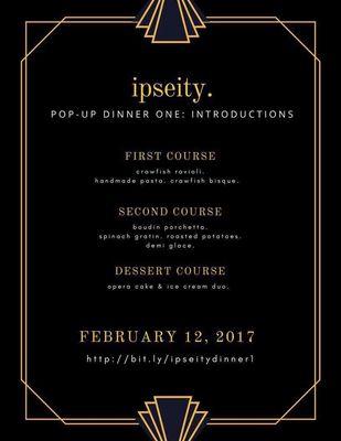 5:30 pm , 12 tickets left . $40 a ticket. This is her first pop up dinner.   Please share .