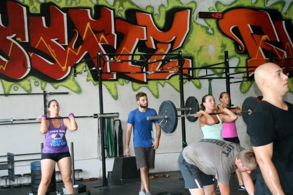 Workout at Crossfit Blaze