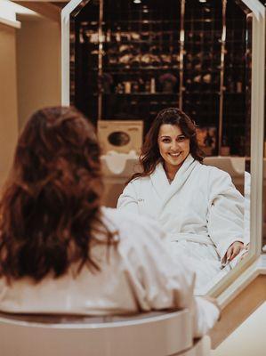 Relax while getting any services at Breathe Salon Suites.