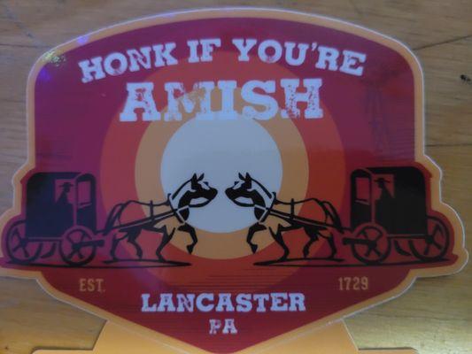 What if the Amish have air horns, though?