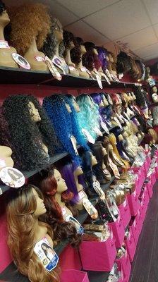 Hundreds of styles of wigs to choose from!