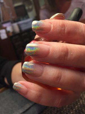 Chrome Ombré Nails