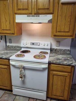 New countertops and backsplash