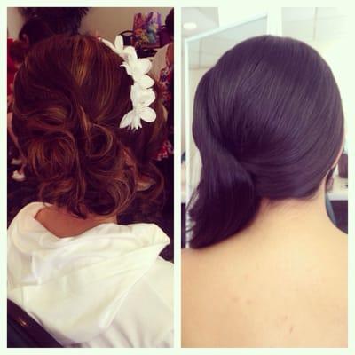 Wedding hair by Tracy