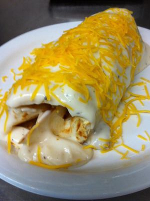 Wet Breakfast Burrito