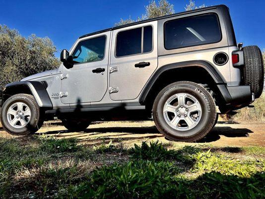 4x4 Jeep wrangler