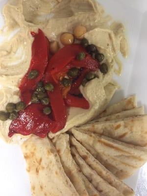 Home made hummus .. Yum!!