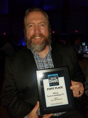 A HUGE thank you to everyone that has voted me "Best Accountant" in the Peoria area! Extremely blessed to have such amazing clients.