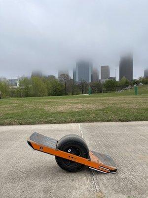 Beautifully Majestic Onewheel in the Wild