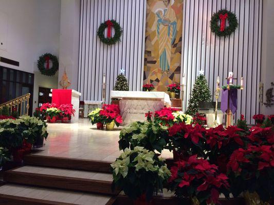 Ready for midnight mass