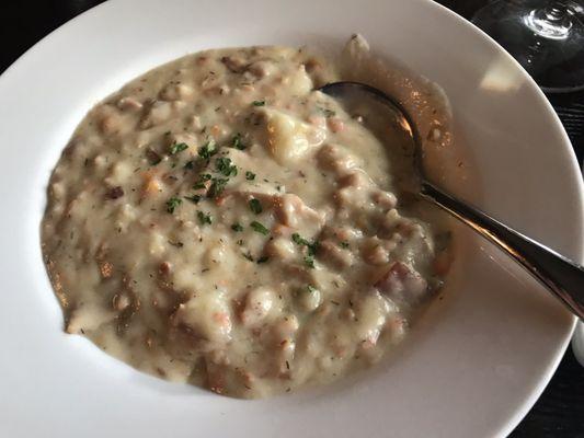 Seafood chowder