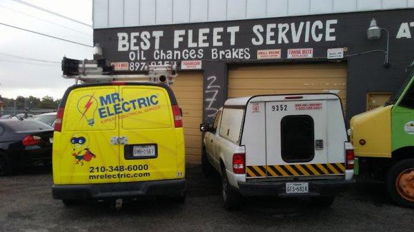 MR ELECTRIC AND OREILLYS AUTO PARTS TRUST BEST FLEET SERVICE