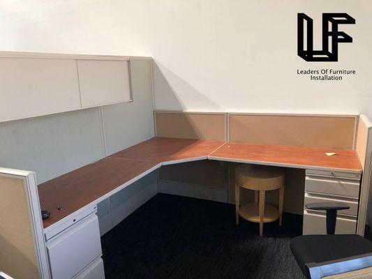 Office furniture installation