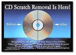 $2 Scratch Repair for Video Games (GC, PSx/2, XBox/360), DVD's & CD's