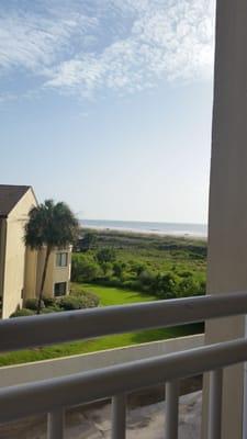 Partial ocean view room.