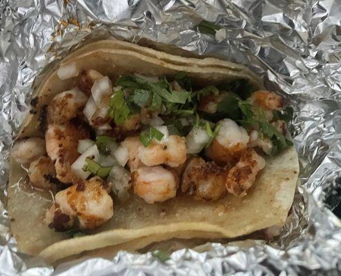 Shrimp taco