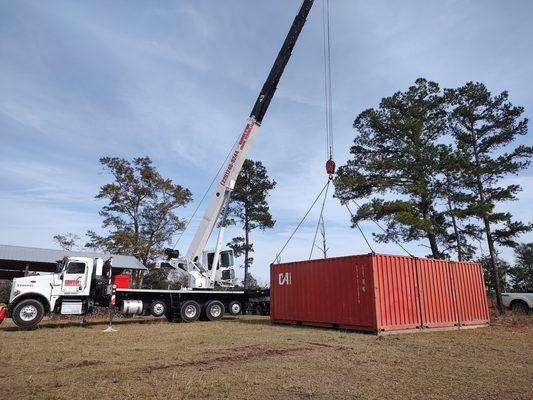 Our most recent addition to the fleet, 45 ton, 127 main boom.