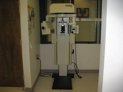 Panoramic x ray machine