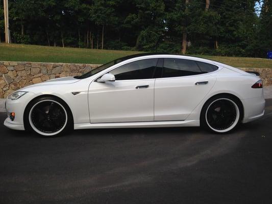 Any car with a black interior will always make 35% look darker than it is.