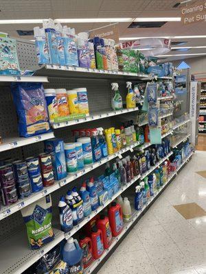 Cleaning supplies