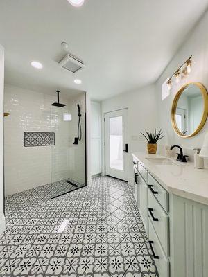 Bath remodel