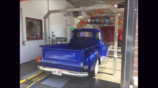 We wash them all. 1953 Chevy Pick Up