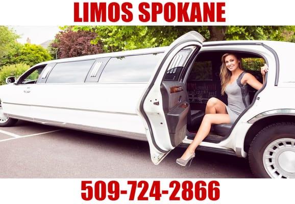 Limos Spokane is the finest limousine rental service located in Spokane, Washington. Call us today: 509-724-2866