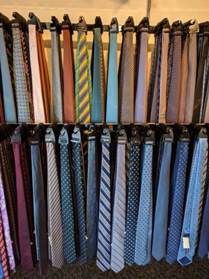 Nice collection of ties