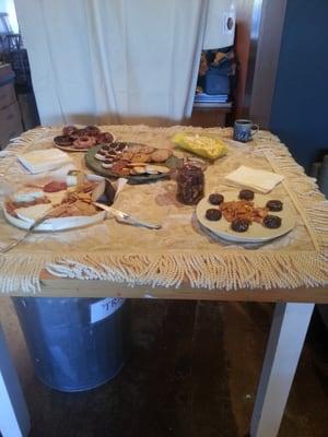 Party food table