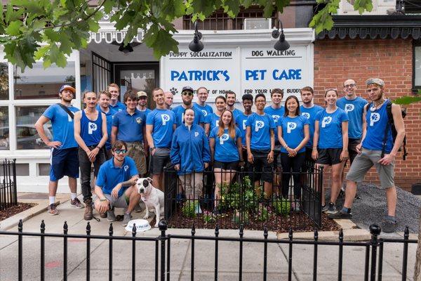 Our team of local dog walkers and pet sitters.