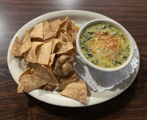 Spinach artichoke dip!