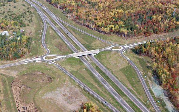 Highway Planning Aerial Photo