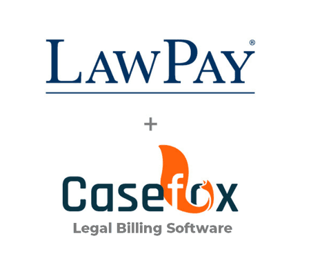 CaseFox Legal Billing Software and LawPay Integration