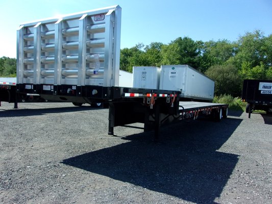 53 Foot Drop Deck Flatbed Trailer